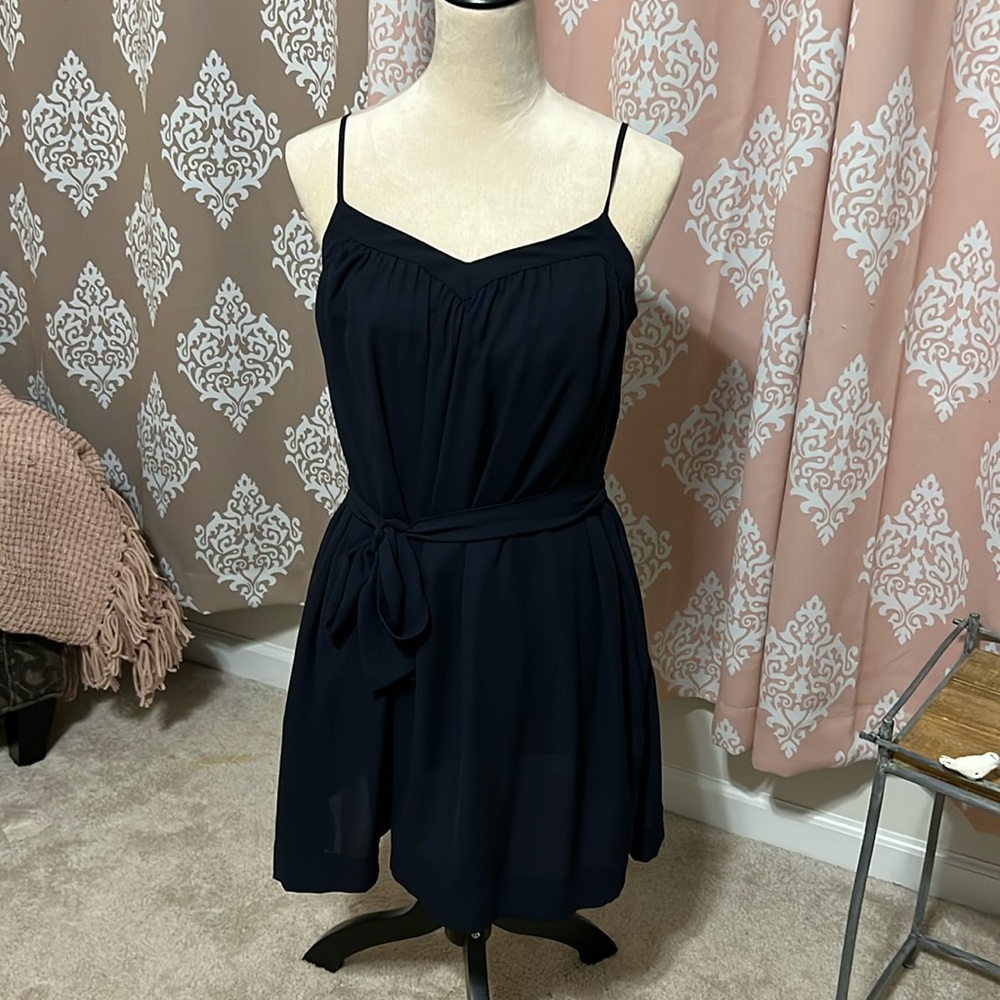 Banana Republic navy dress